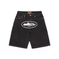 ISLAND DENIM SHORT [WASHED BLACK]