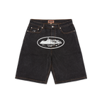 ISLAND DENIM SHORT [WASHED BLACK]