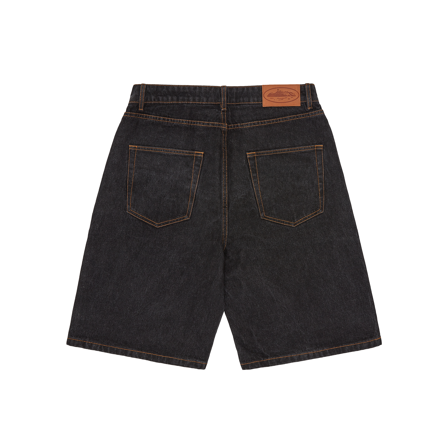 ISLAND DENIM SHORT [WASHED BLACK]