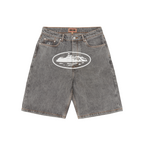ISLAND DENIM SHORT [LIGHT GREY]