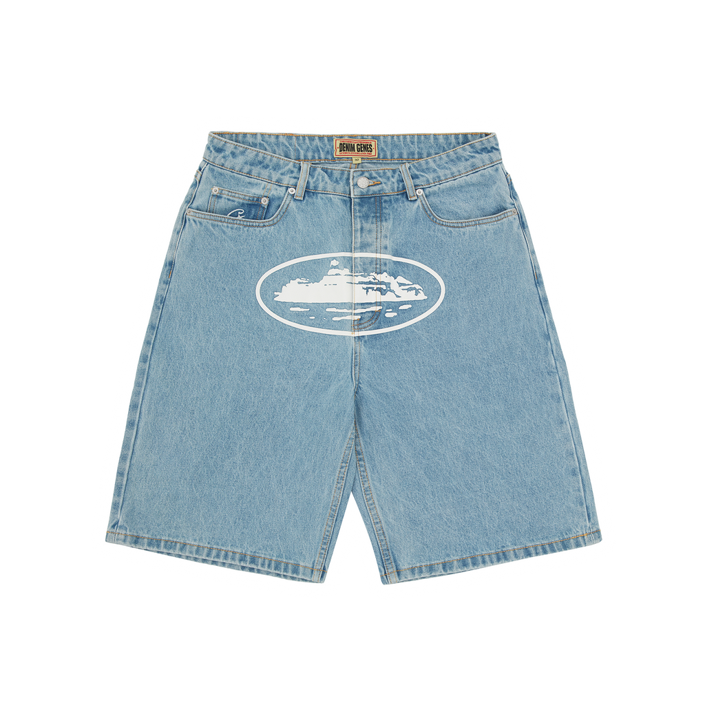 ISLAND DENIM SHORT [STONEWASH]