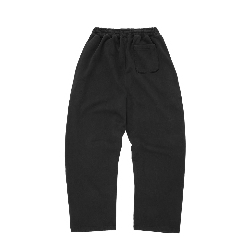 GIAPPONESE OPEN HEM SWEATPANT [BLACK]