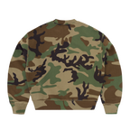MINI ISLAND CREWNECK [WOODLAND CAMO]