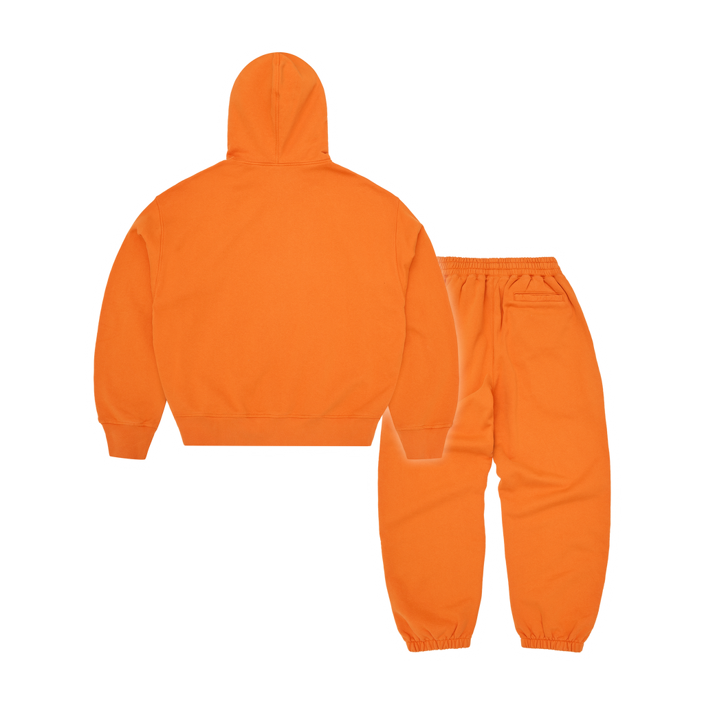MINI ISLAND HOODIE TRACKSUIT [ORANGE]