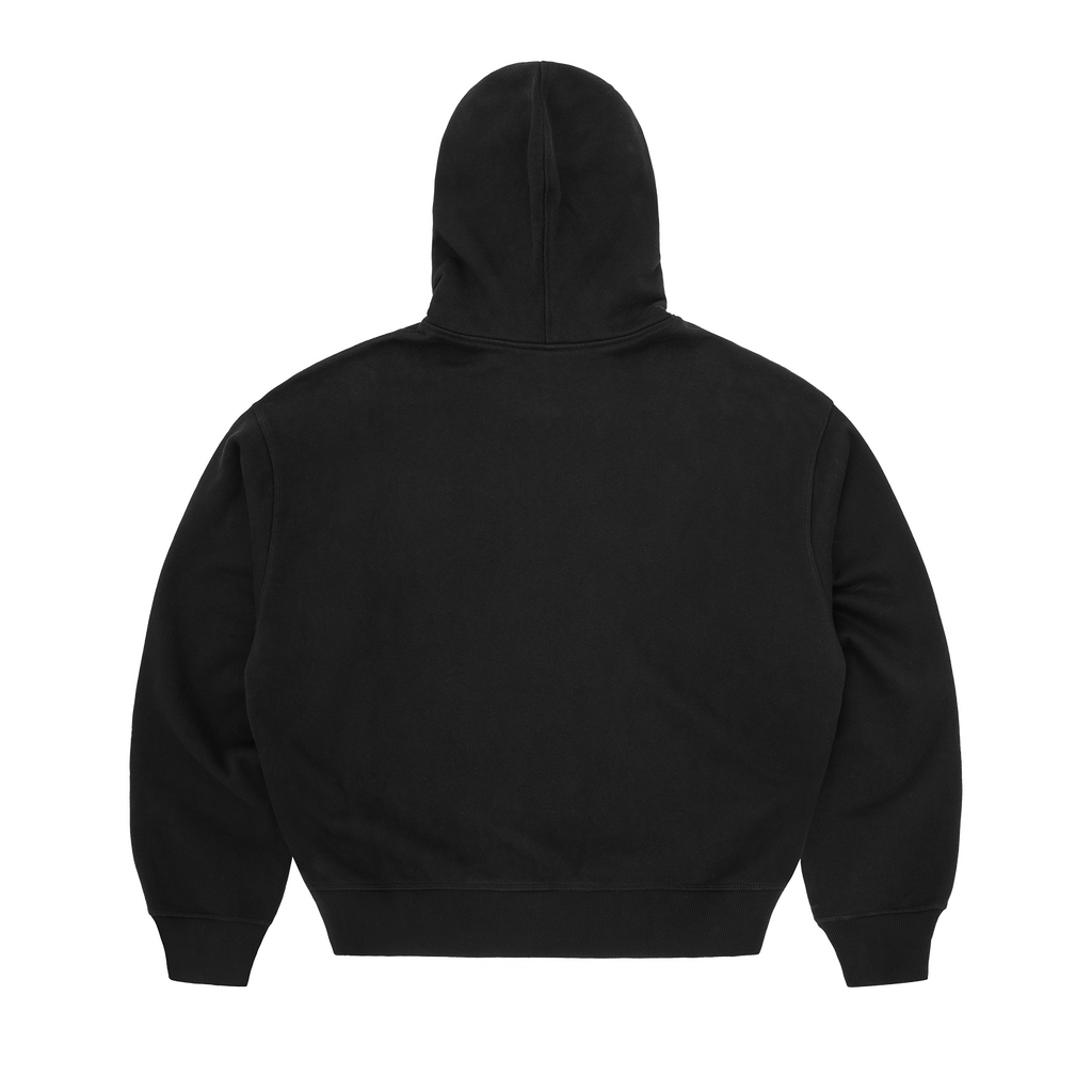 MINI ISLAND ZIP HOODIE [BLACK]