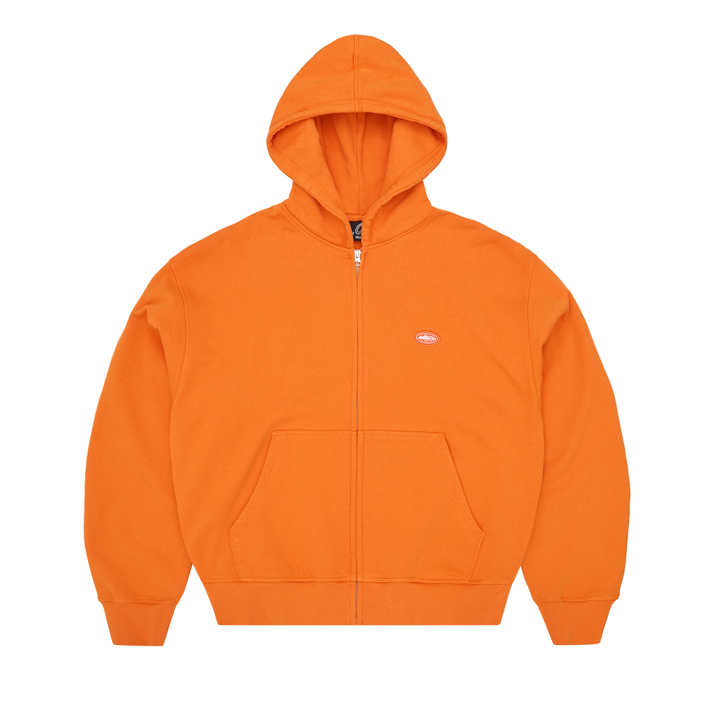 MINI ISLAND ZIP HOODIE [ORANGE]