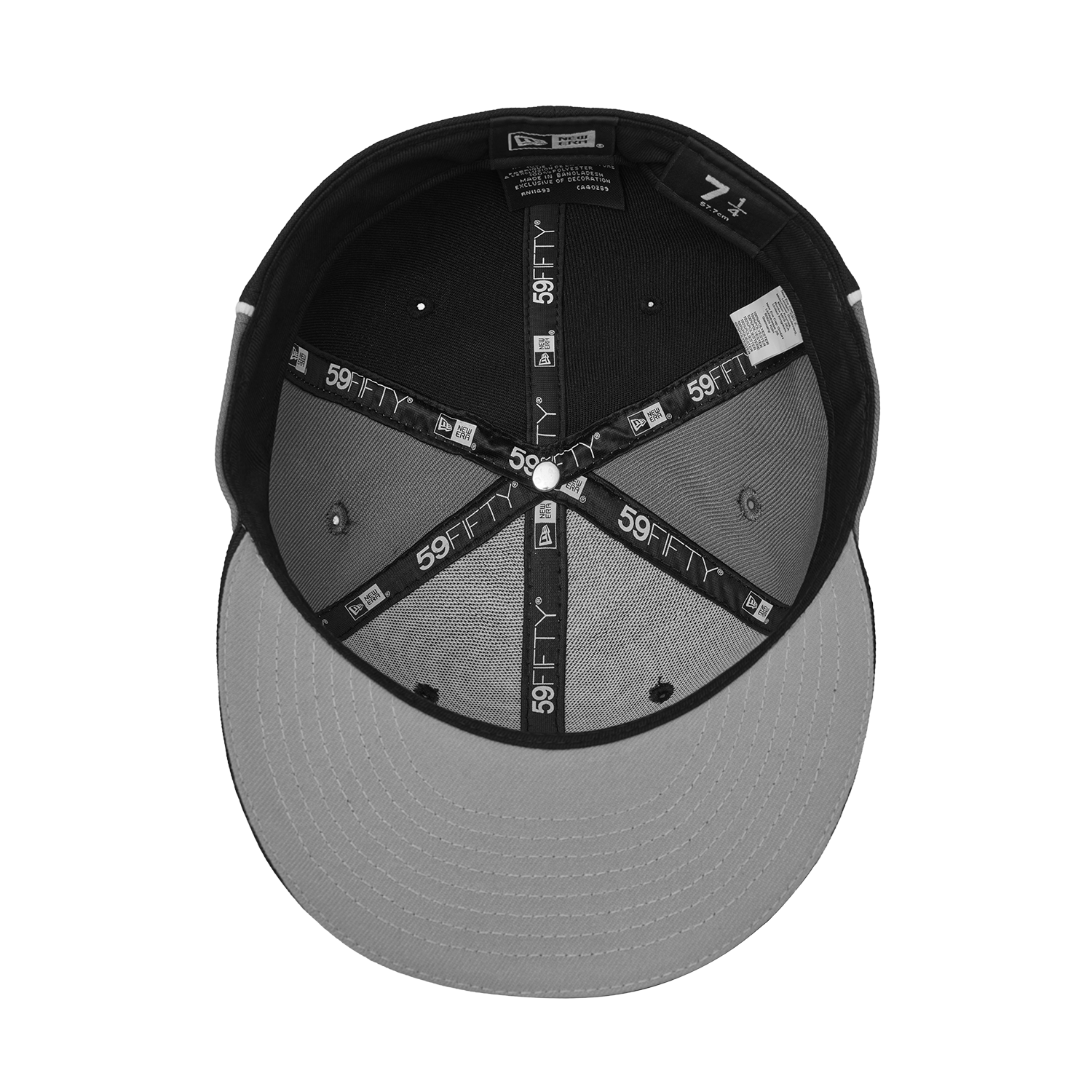 PIRATE RADIO NEW ERA FITTED CAP [BLACKGREY]