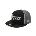 PIRATE RADIO NEW ERA FITTED CAP [BLACKGREY]