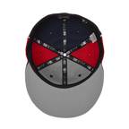 PIRATE RADIO NEW ERA FITTED CAP [NAVYRED]