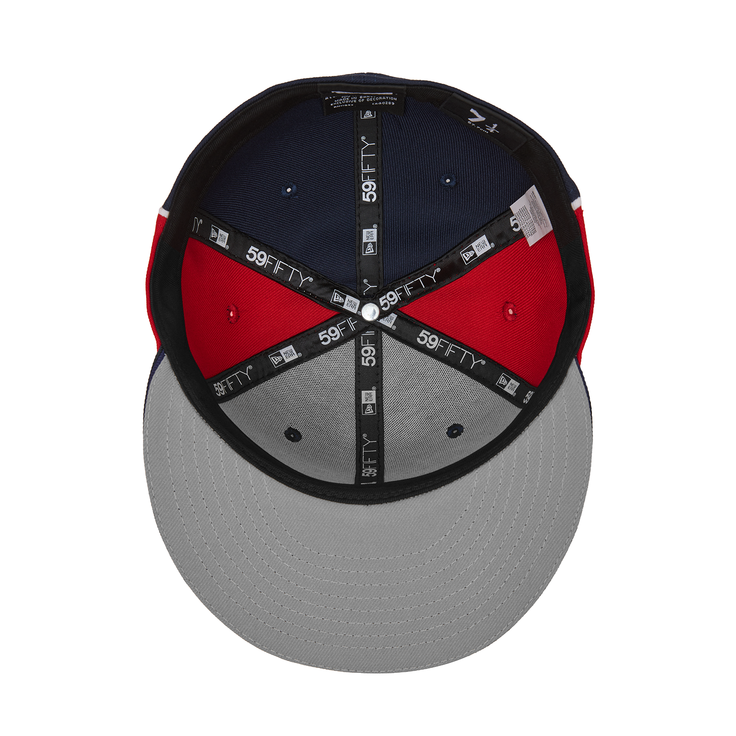 PIRATE RADIO NEW ERA FITTED CAP [NAVYRED]