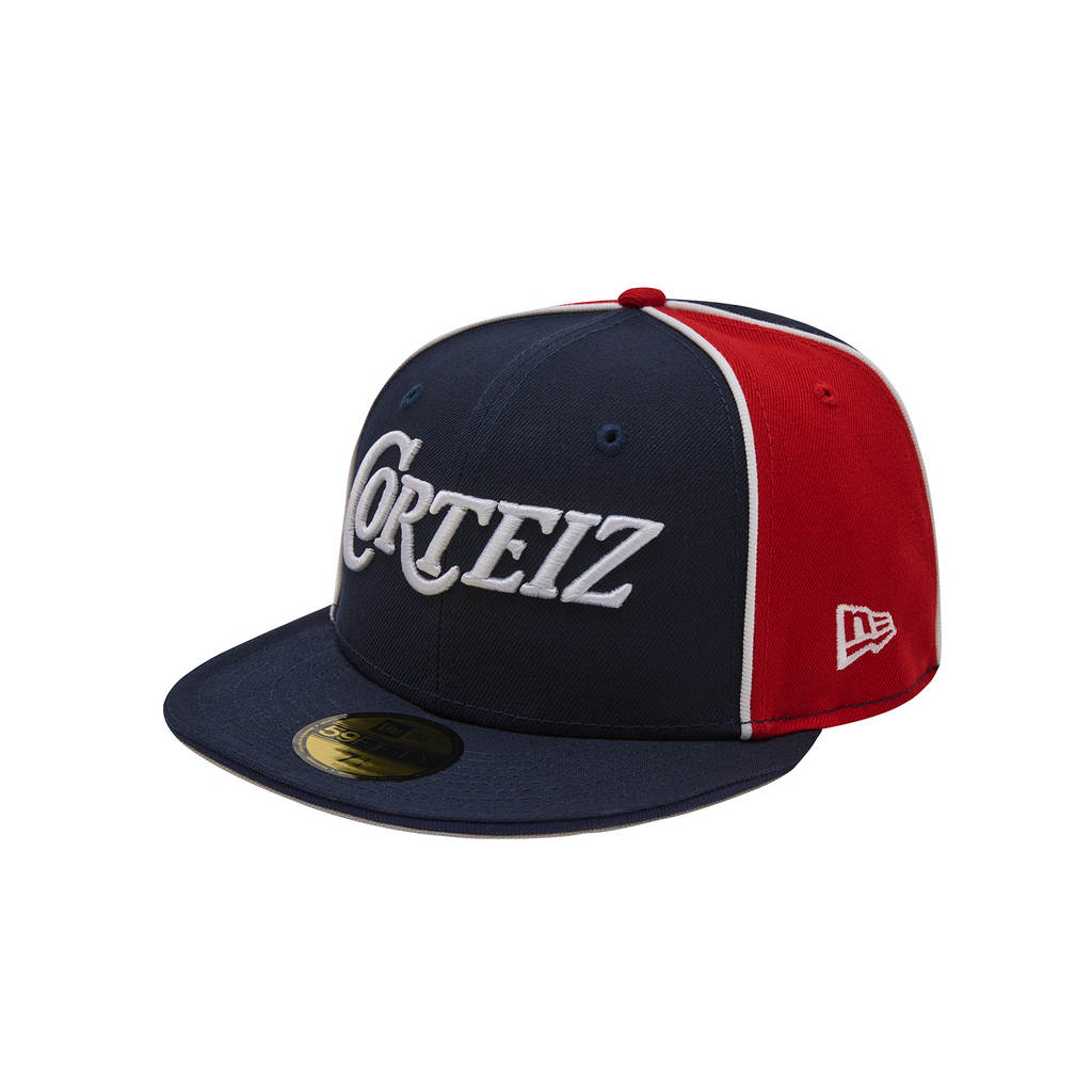 PIRATE RADIO NEW ERA FITTED CAP [NAVYRED]