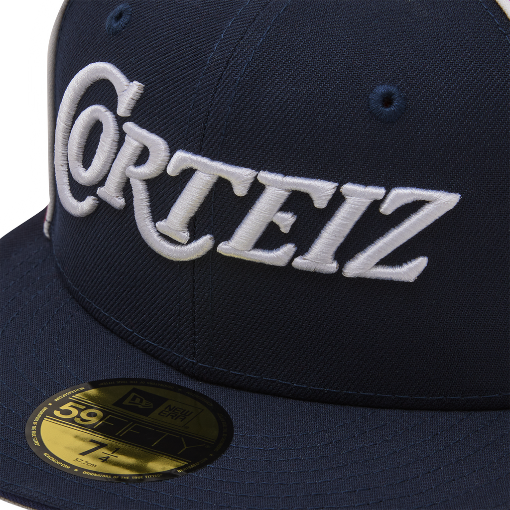 PIRATE RADIO NEW ERA FITTED CAP [NAVYRED]