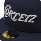 PIRATE RADIO NEW ERA FITTED CAP [NAVYRED]