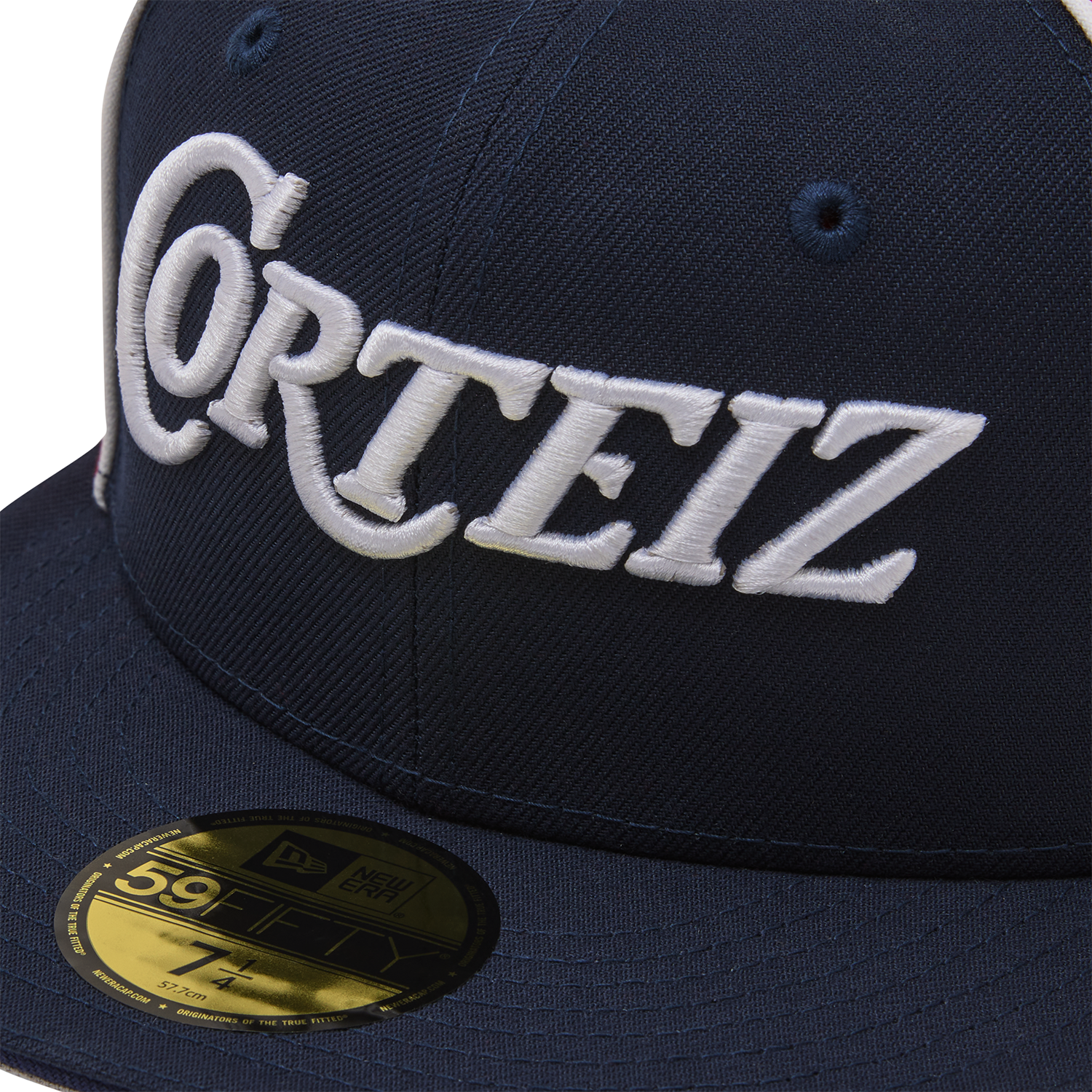 PIRATE RADIO NEW ERA FITTED CAP [NAVYRED]