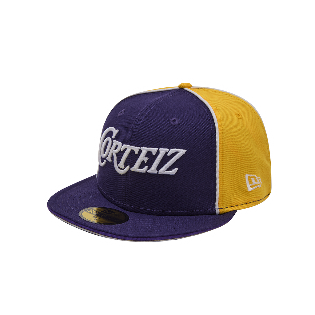 PIRATE RADIO NEW ERA FITTED CAP [PURPLEGOLD]