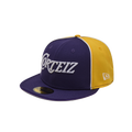 PIRATE RADIO NEW ERA FITTED CAP [PURPLEGOLD]