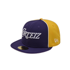 PIRATE RADIO NEW ERA FITTED CAP [PURPLEGOLD]
