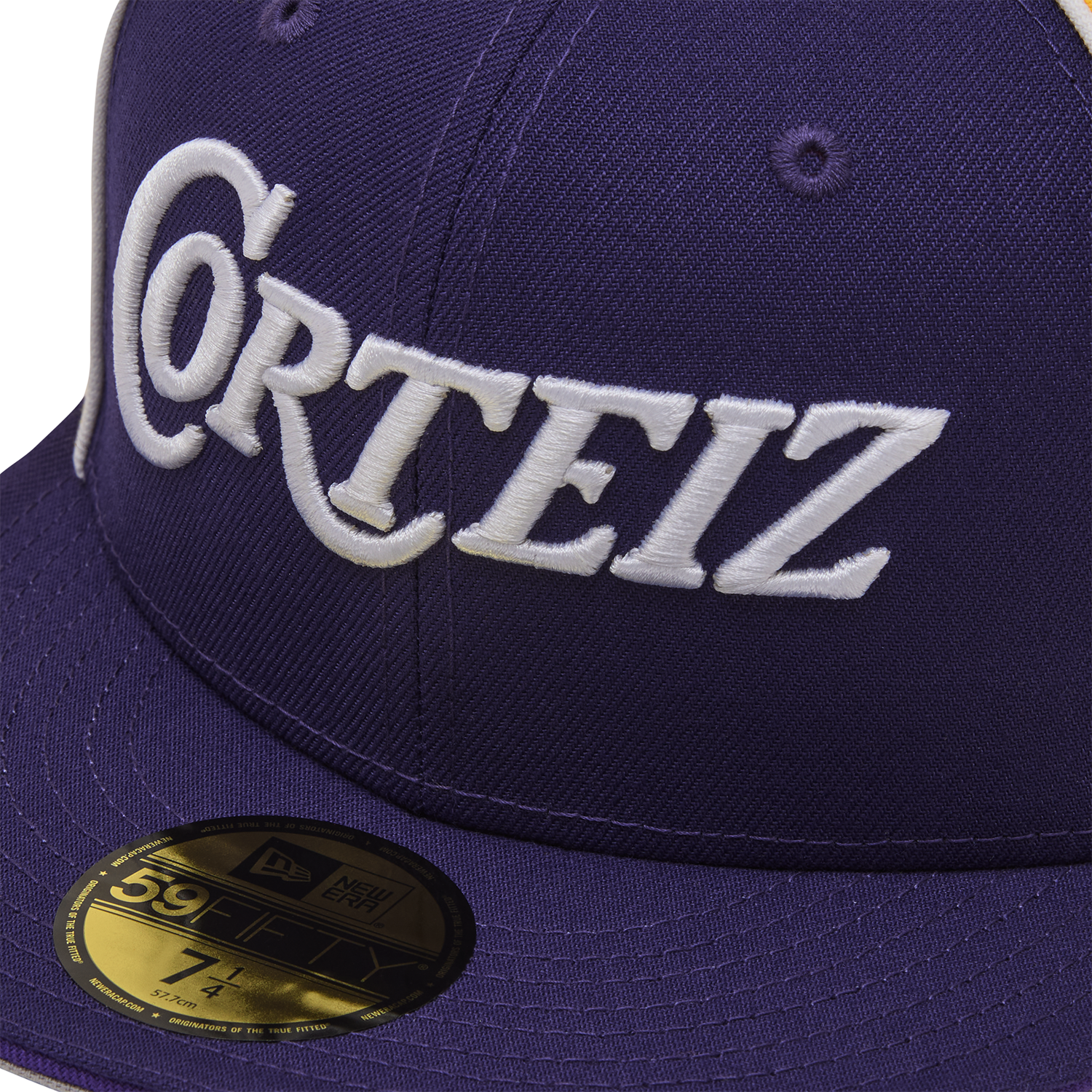 PIRATE RADIO NEW ERA FITTED CAP [PURPLEGOLD]
