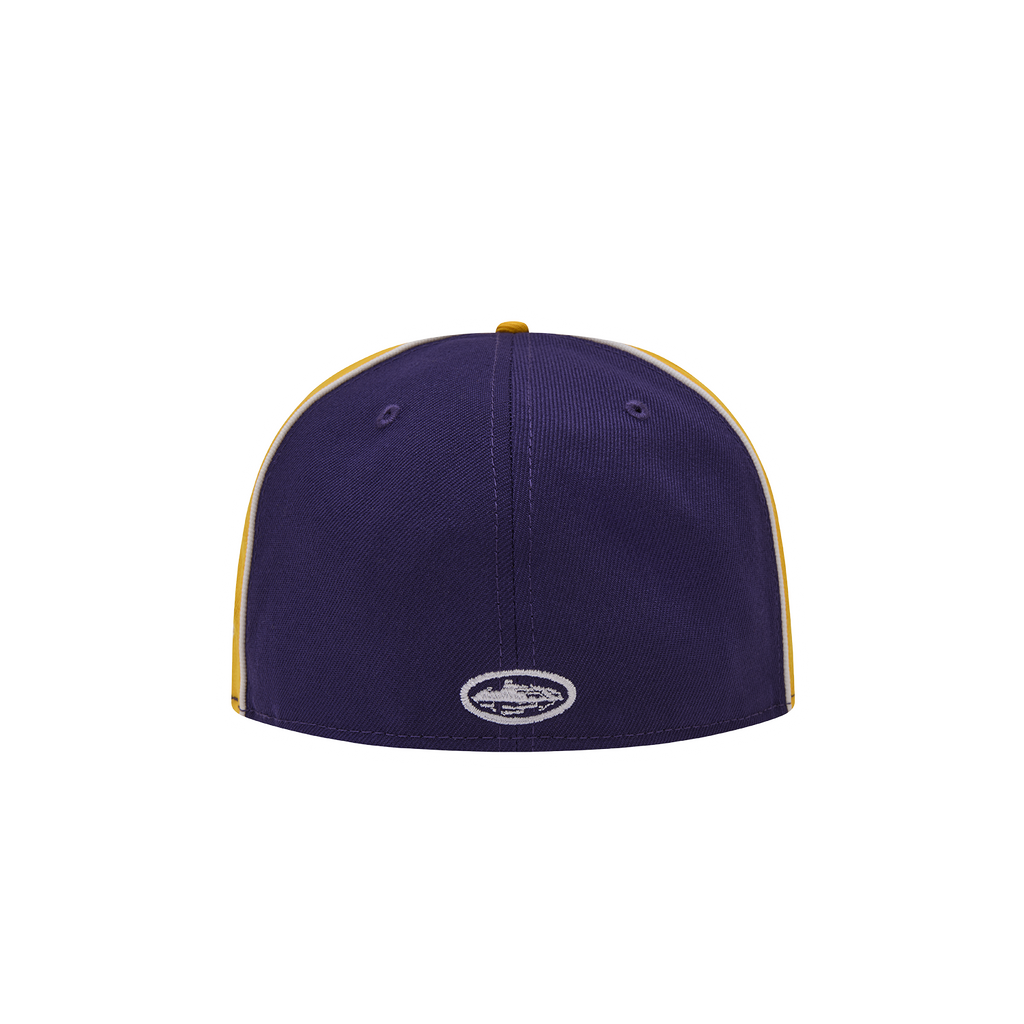 PIRATE RADIO NEW ERA FITTED CAP [PURPLEGOLD]