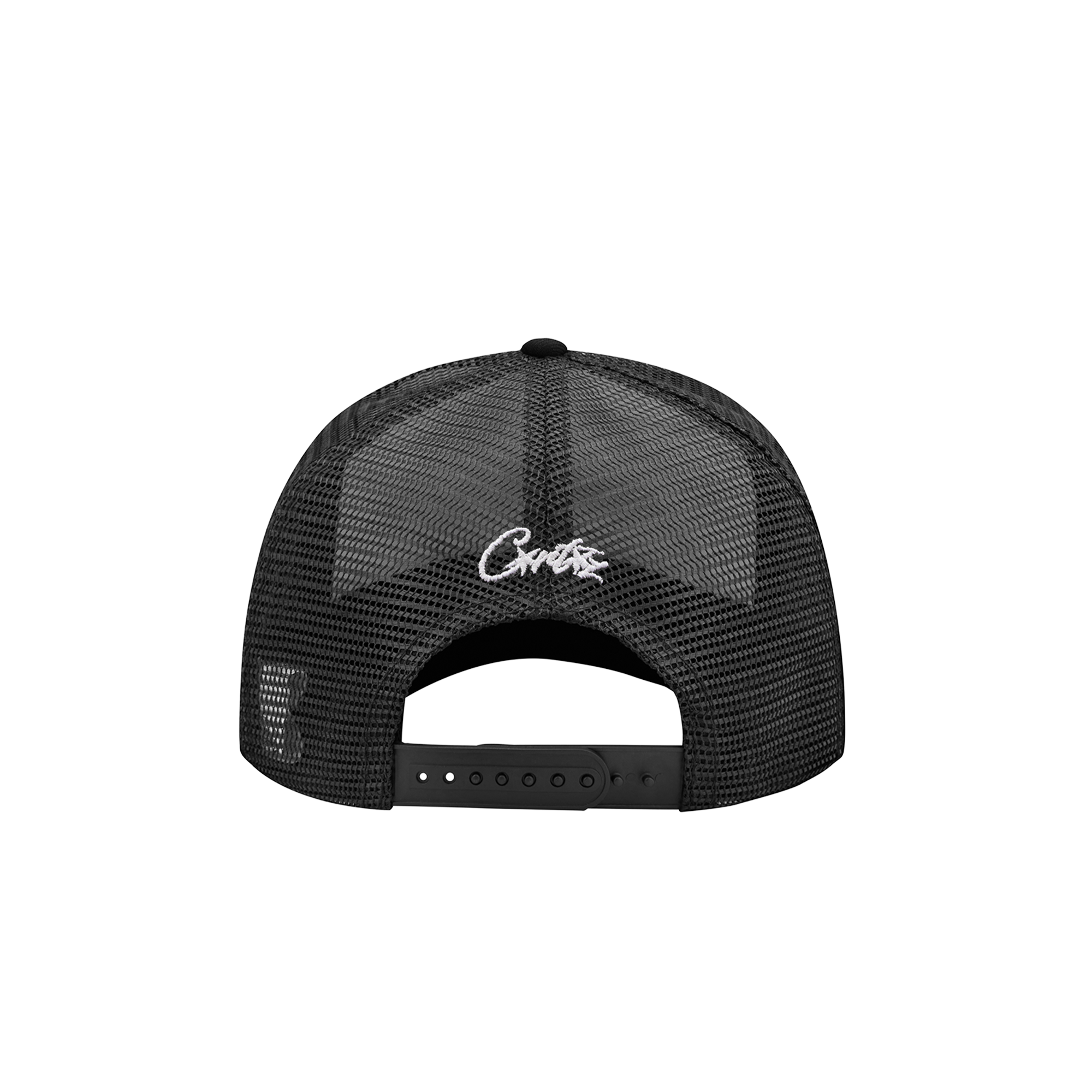 ISLAND PUFF PRINT TRUCKER HAT [WHITEBLACK]