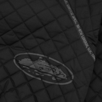QUILTED EXCHANGE BOMBER [BLACK]