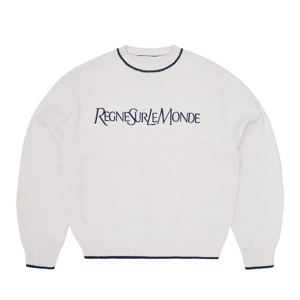 RSLM KNIT CREWNECK [CREAM]