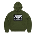HUEY KNIT HOODIE [OLIVE]