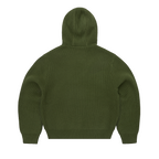 HUEY KNIT HOODIE [OLIVE]