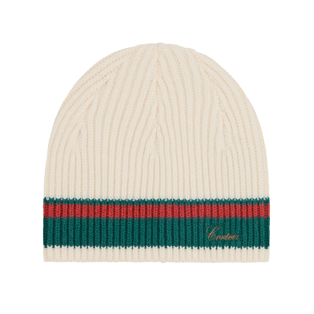 GIANNI KNIT BEANIE  [CREAM]