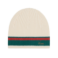 GIANNI KNIT BEANIE  [CREAM]