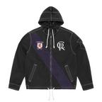 SHIELD CREST TWILL JACKET [BLACK]