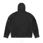 SHIELD CREST TWILL JACKET [BLACK]