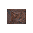 ISLAND LEATHER CARD HOLDER [BROWN SNAKE]