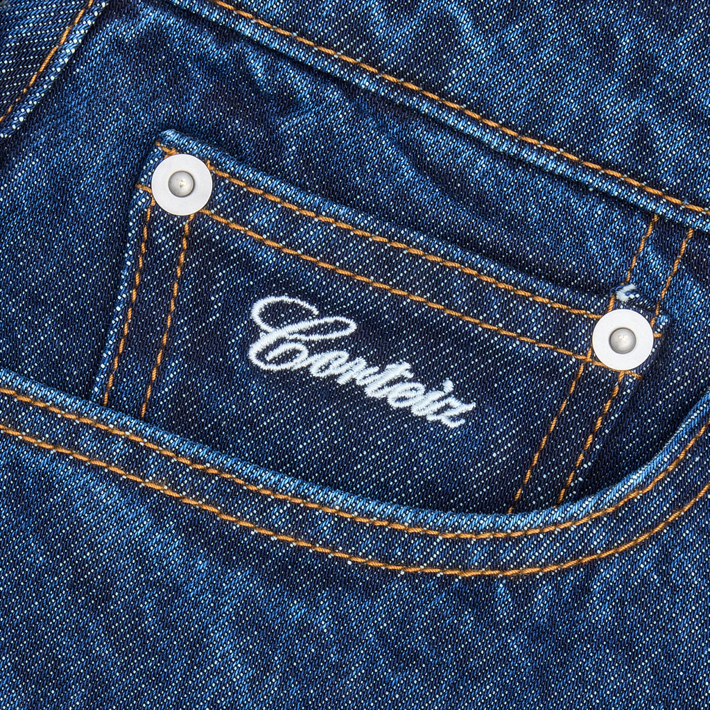STRIKE BAGGY JEANS [DARK WASH]