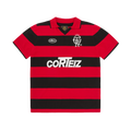 STRIPED KNIT JERSEY [RED]
