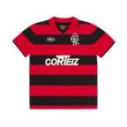 STRIPED KNIT JERSEY [RED]