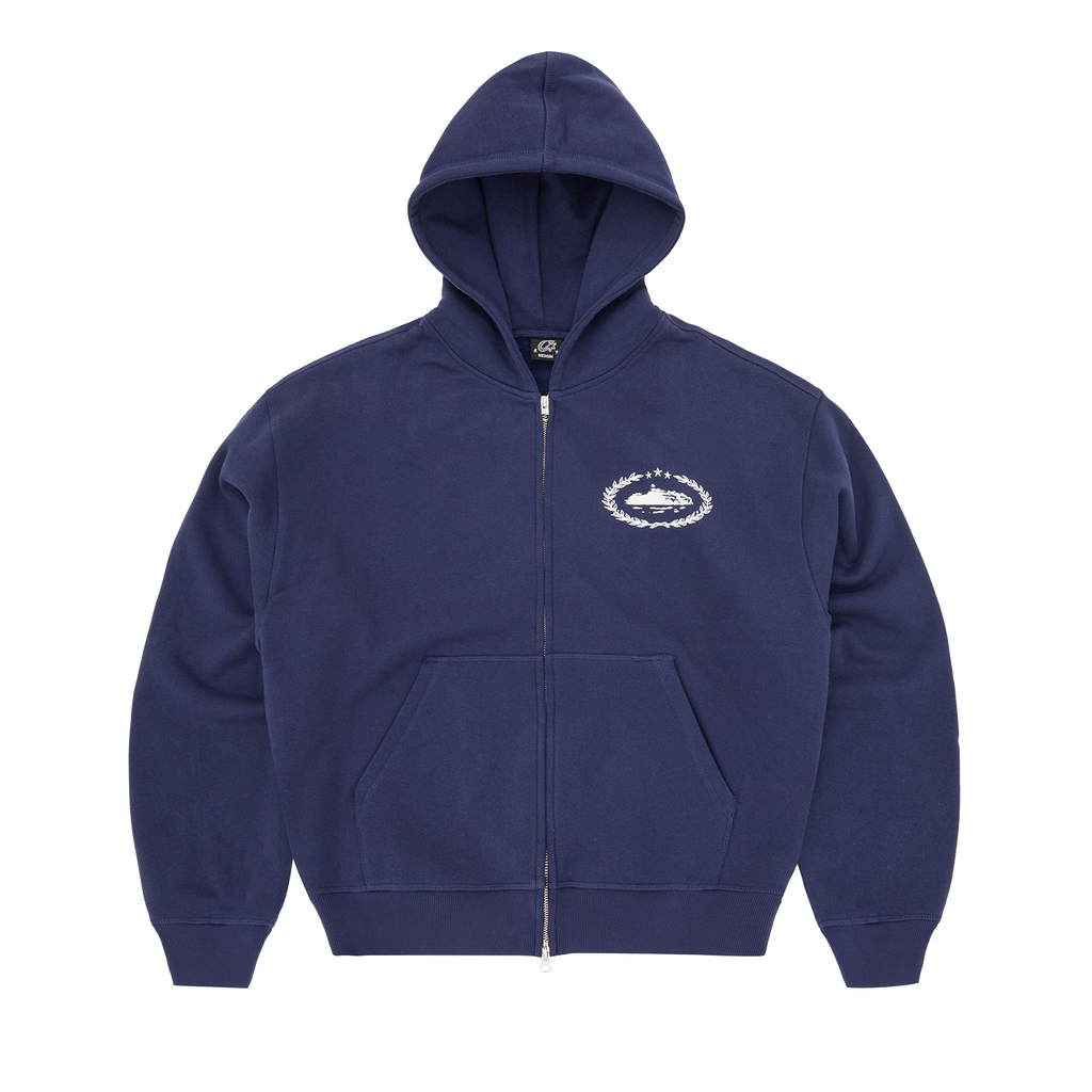 SUPERIOR ROYALE ZIP HOODIE [NAVY]