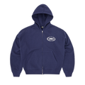 SUPERIOR ROYALE ZIP HOODIE [NAVY]