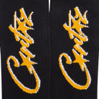 ALLSTARZ SOCKS [BLACK & YELLOW]
